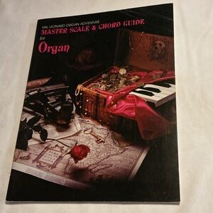 RARE Master Scale & Chord Guide for Organ - Vintage Music Book